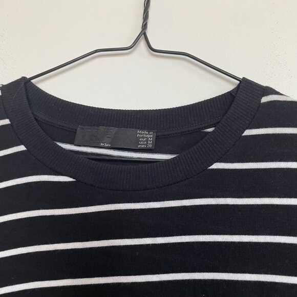 Zara Stripe 3/4 Sleeve Dress - Picture 4 of 6